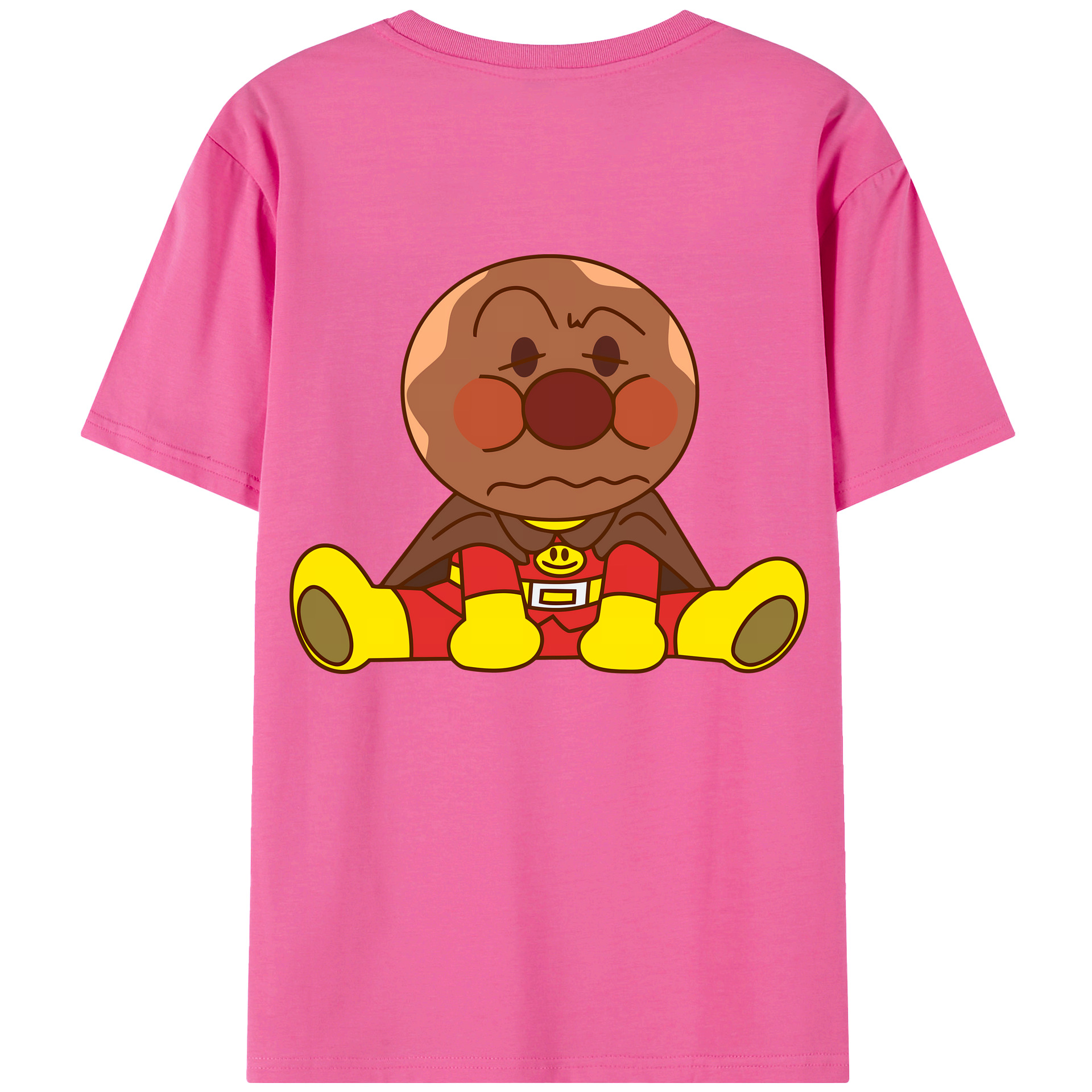 （画像用） アンパンマン Anpanman レディース半袖Tシャツ(バックプリント)